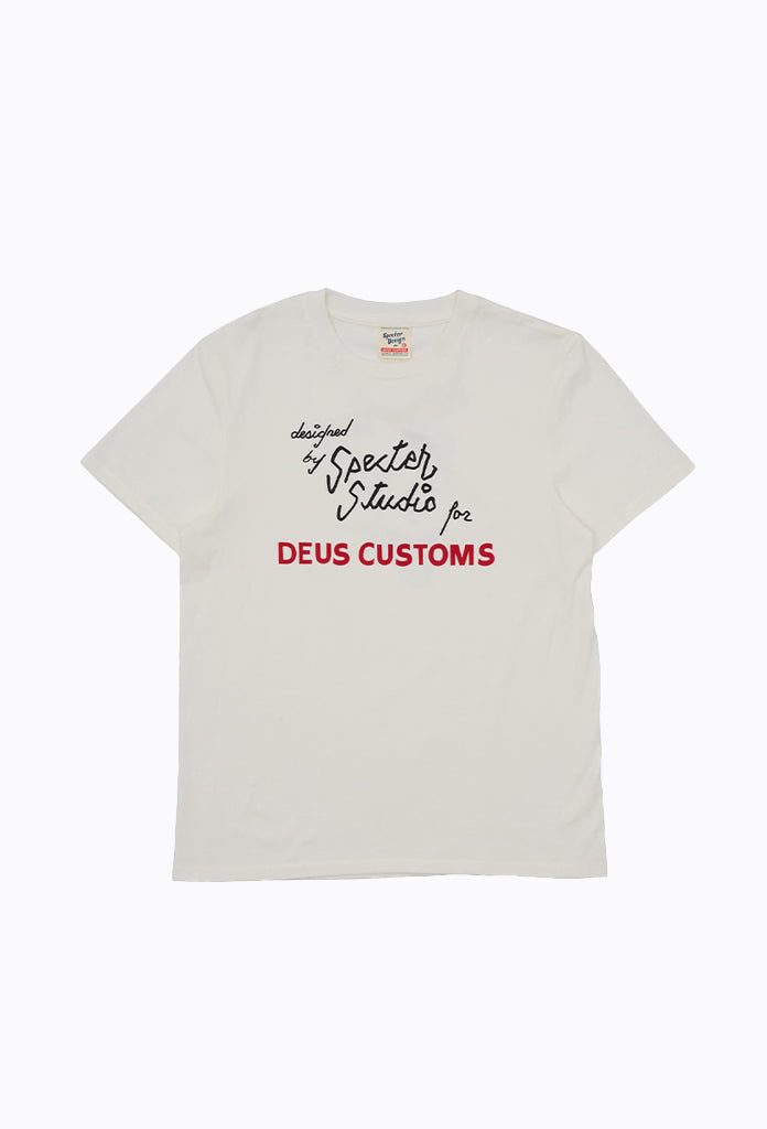 【DEUS】SPECTER RARE BIRDS TEE★アートワークTシャツ★バード Deus - Specter rare birds tee azure navy | STIMM