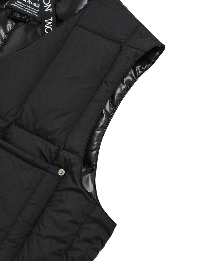Work V-Neck Button Down Vest