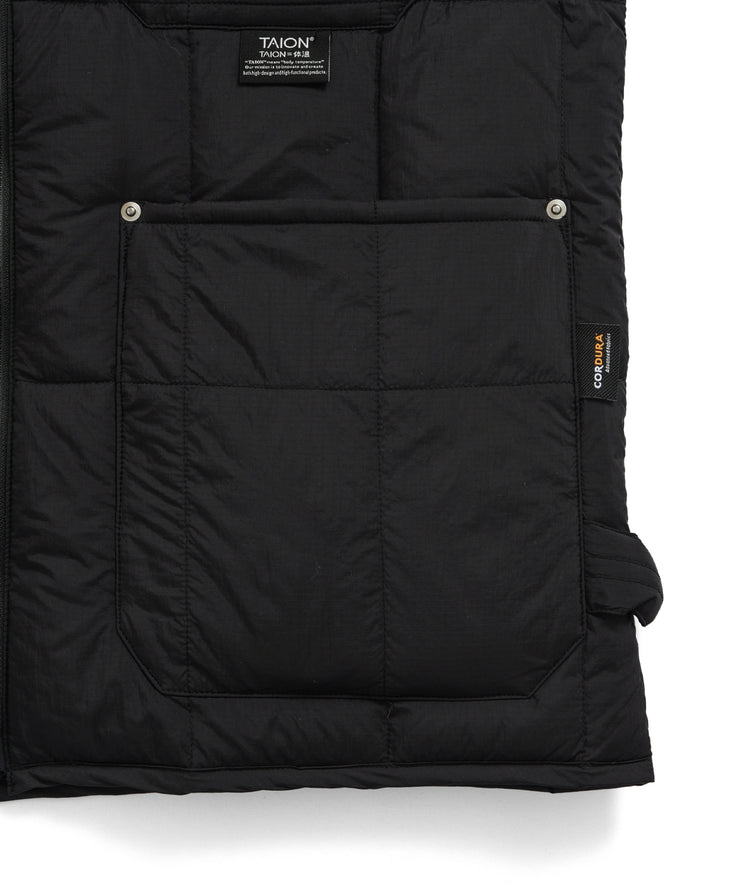 Zipped Work Vest