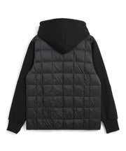 Combination Down Hooded Jacket