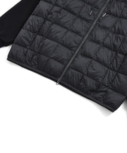Combination Down Hooded Jacket