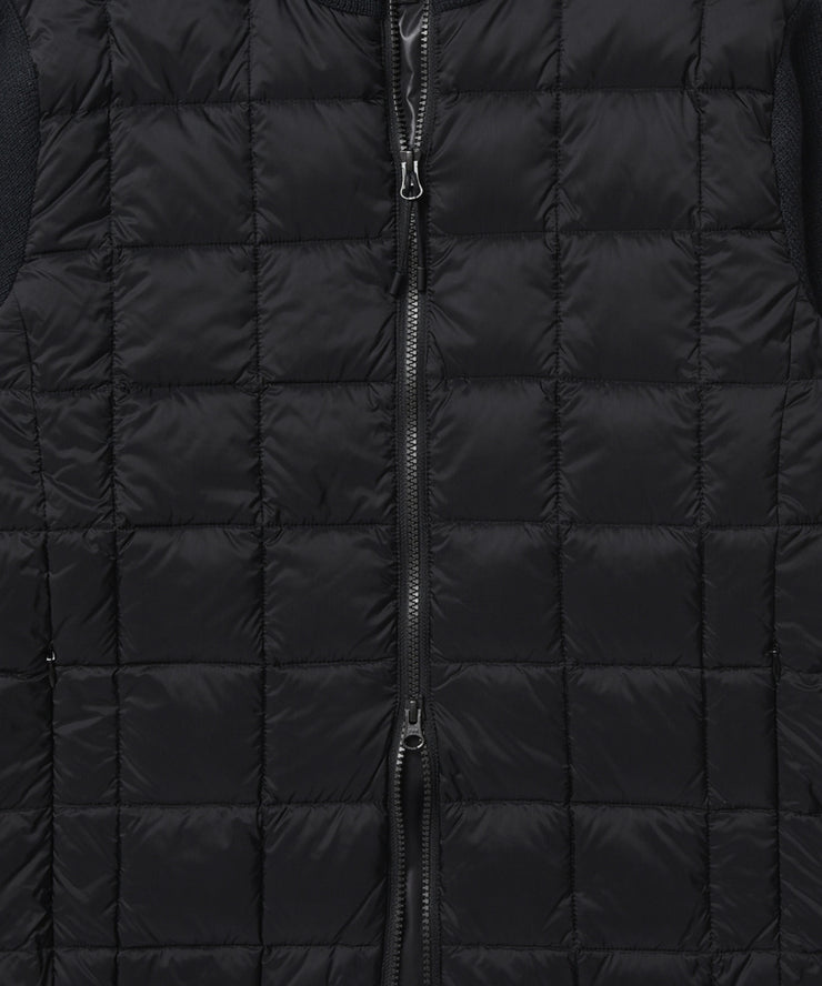 Combination Down Hooded Jacket