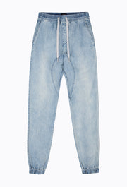 Sureshot Denim Jogger - Lt Blue