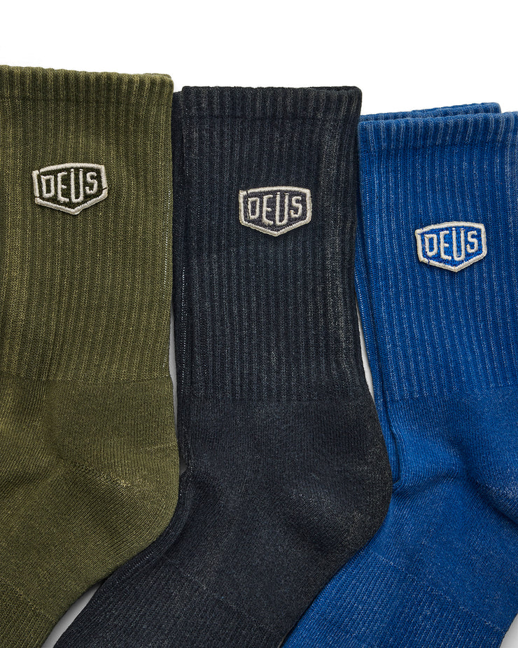 Shield Garment Dyed Sock