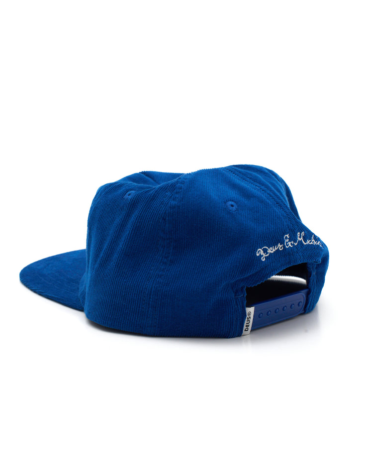 Squeak Cord Cap - Cobalt
