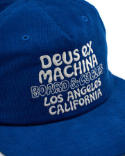 Squeak Cord Cap - Cobalt