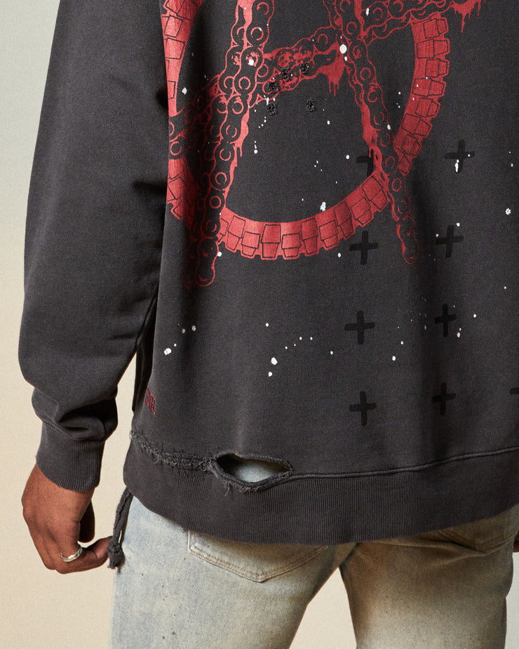 A$AP TyY Biggie Hoodie Faded Black