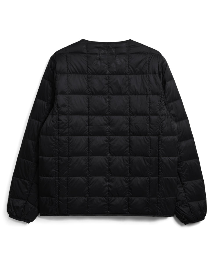 Crew Neck Button Down Jacket