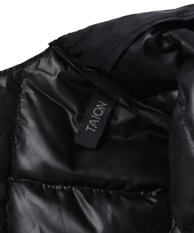 Crew Neck Button Down Jacket