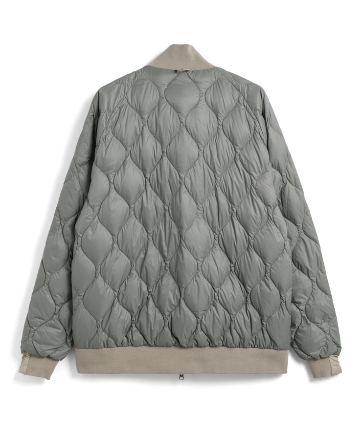Reversible Track Nylon Down Jacket