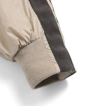 Reversible Track Nylon Down Jacket
