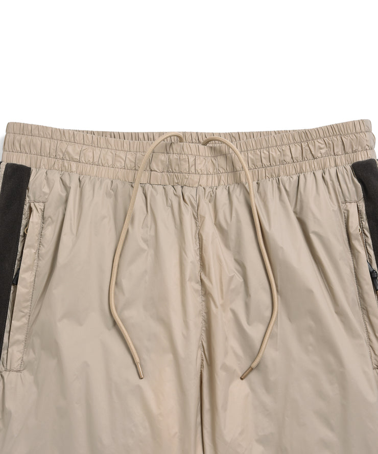 Reversible Track Nylon Down Pants