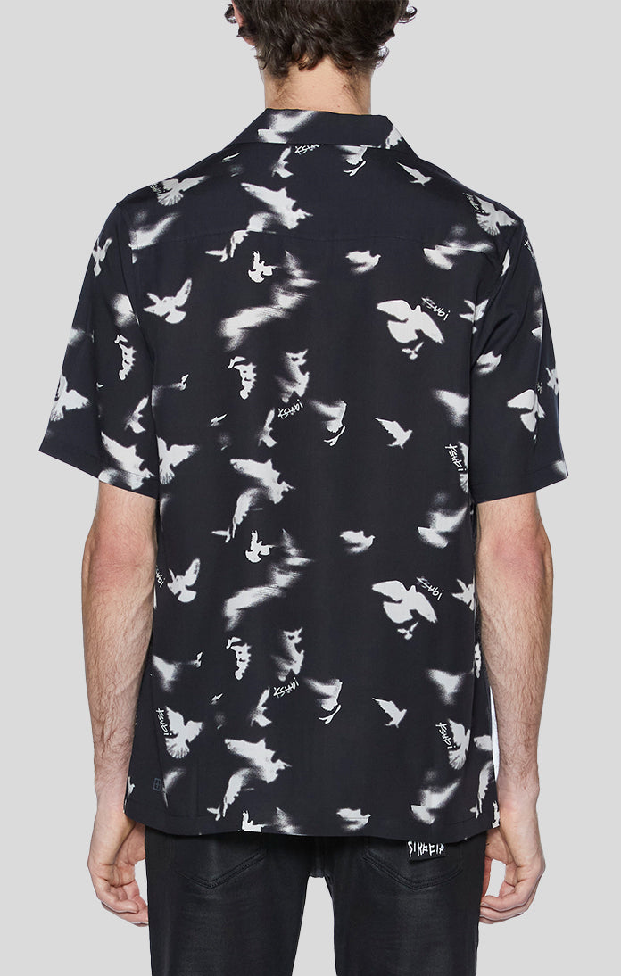 Flight Resort Shirt Black