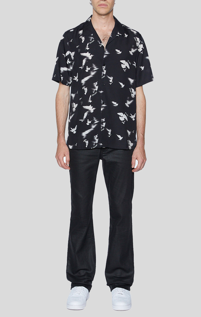 Flight Resort Shirt Black