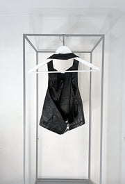 Ksubi Leather Halter - S