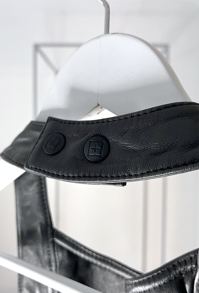 Ksubi Leather Halter - S