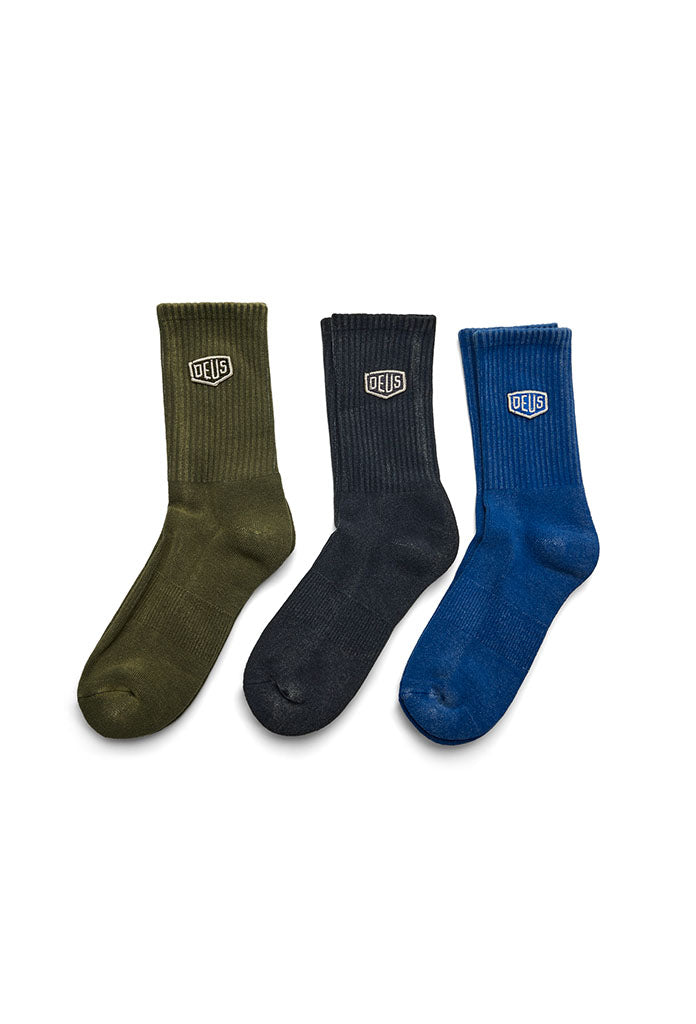 Shield Garment Dyed Sock