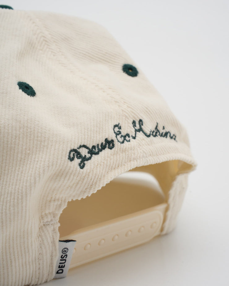 Squeak Cord Cap - White