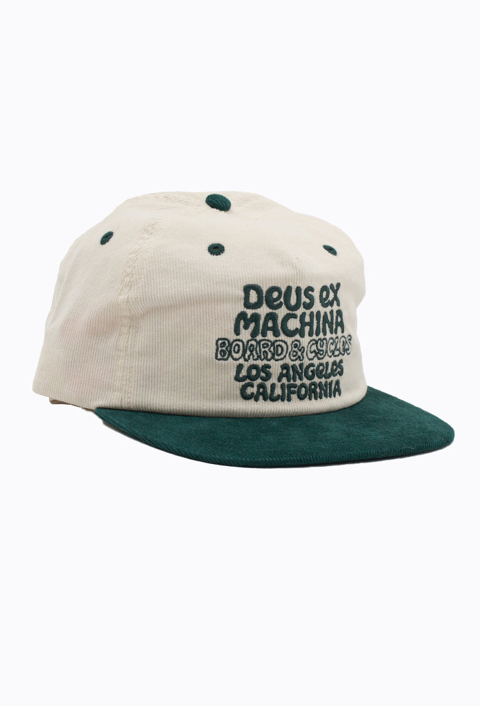 Squeak Cord Cap - White