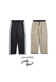 Reversible Track Nylon Down Pants