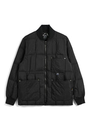 Workwear Front Zip Down Hoodie