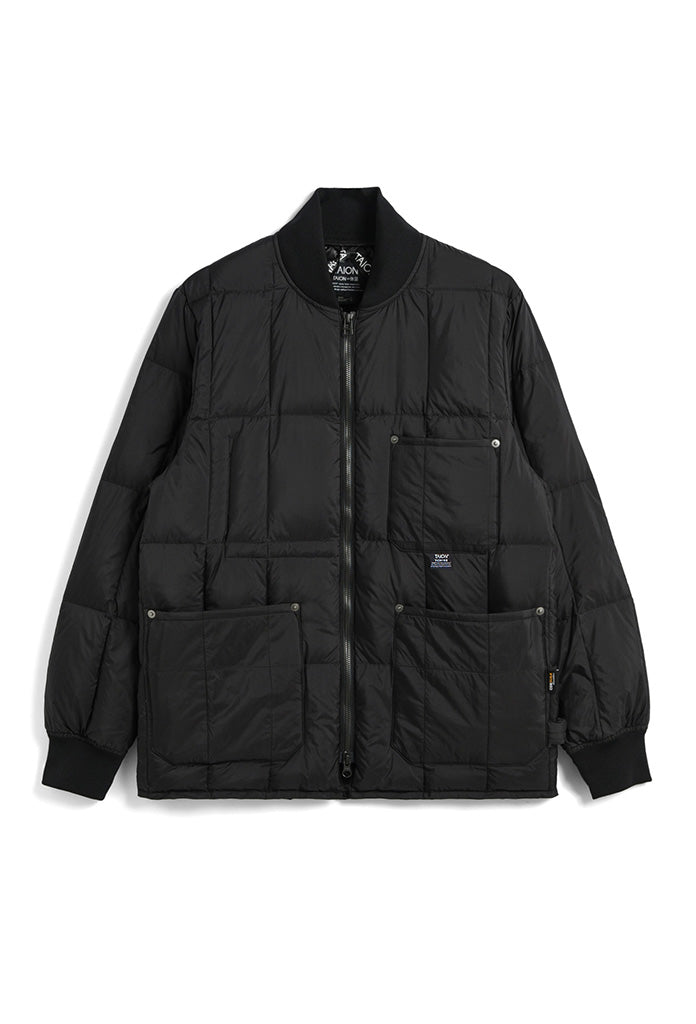 Workwear Front Zip Down Hoodie