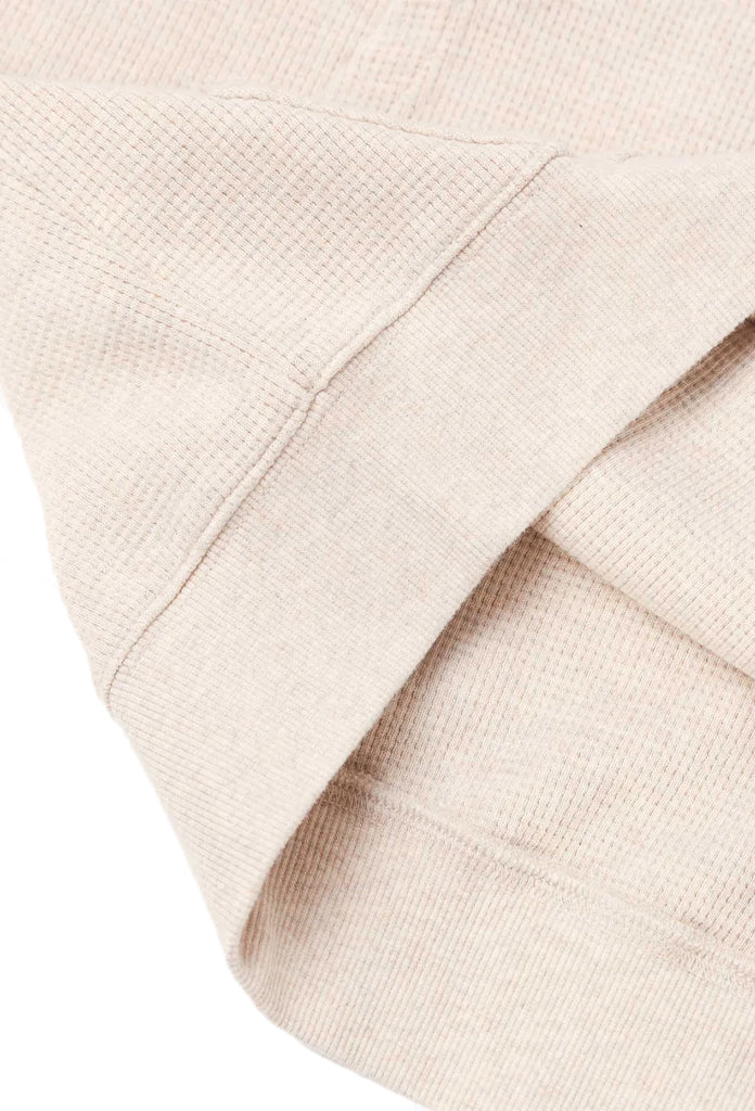 Lowgo Thermal Hood Sweat - Natural Marle
