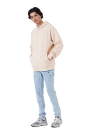 Lowgo Thermal Hood Sweat - Natural Marle
