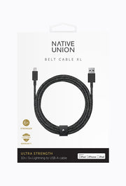 Belt Cable XL - Cosmos Black, 3M