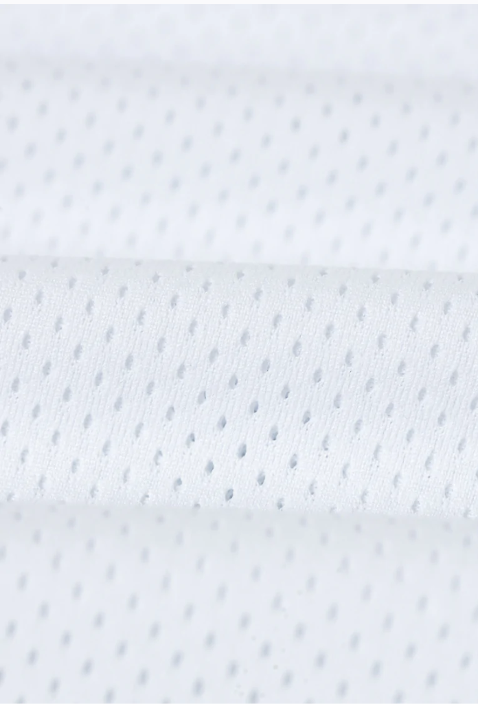 Mesh Basketball Short - White