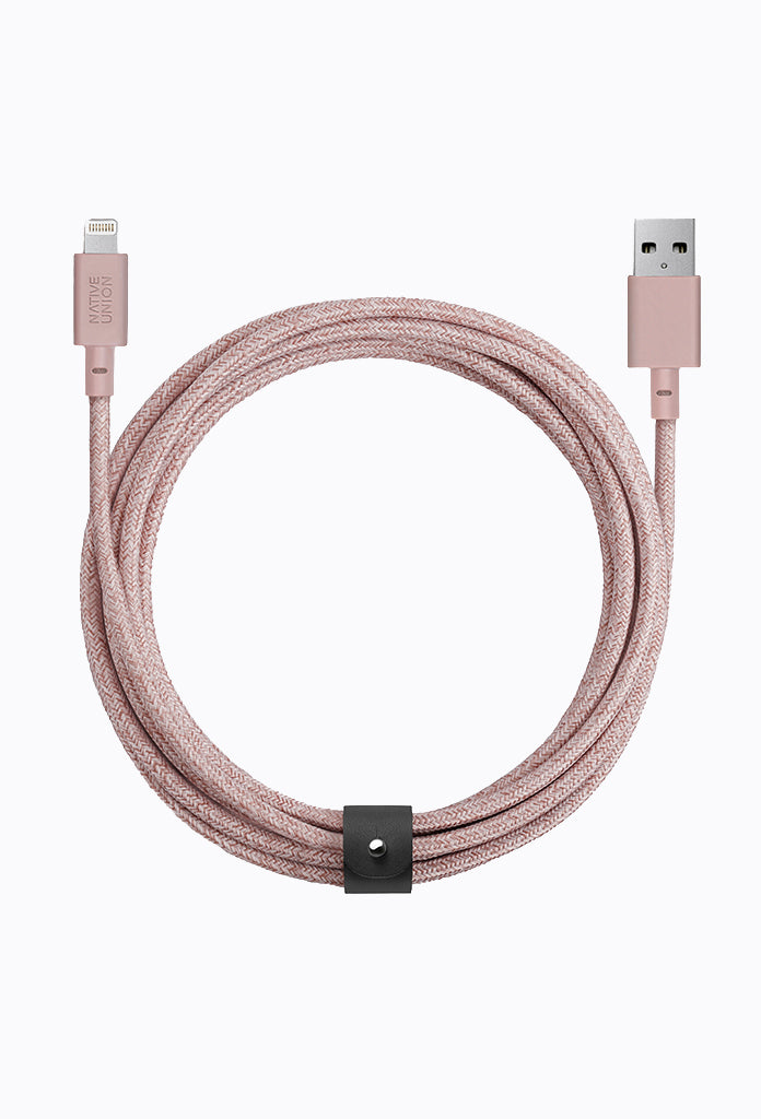 Belt Cable XL - Rose, 3M