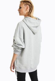 Sign of the Times Hoodie Grey Marle
