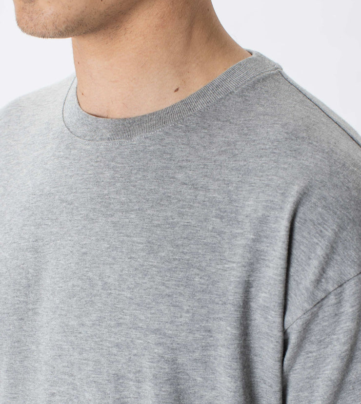 Box Tee - Dk Grey Marle